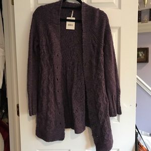Cozy free people knit sweater